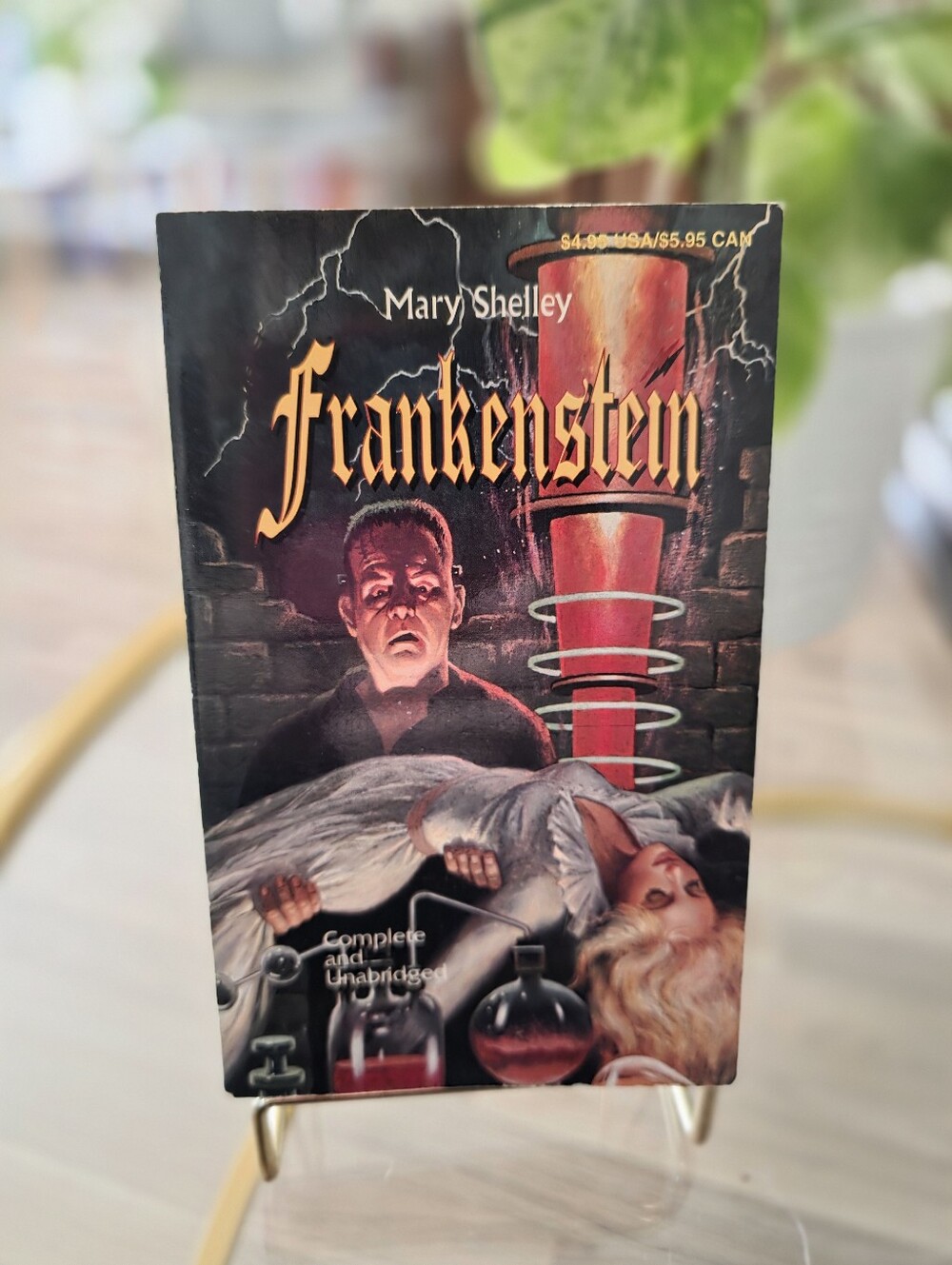 Frankenstein Book by Mary Shelley
